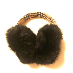 Burberry rabbit ear muff